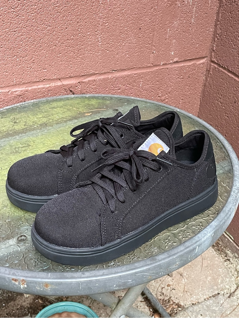 Carhartt Detroit SD Nano Composite Toe Canvas Work Sneaker Size 7 Woman’s